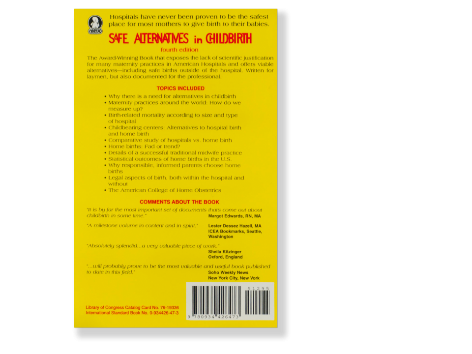 Safe Alternatives in Childbirth B 61db8607