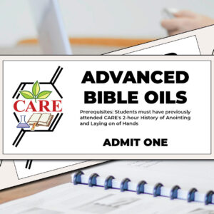 CARE Summit 2024! 4 CARE Advanced - Bible Oils