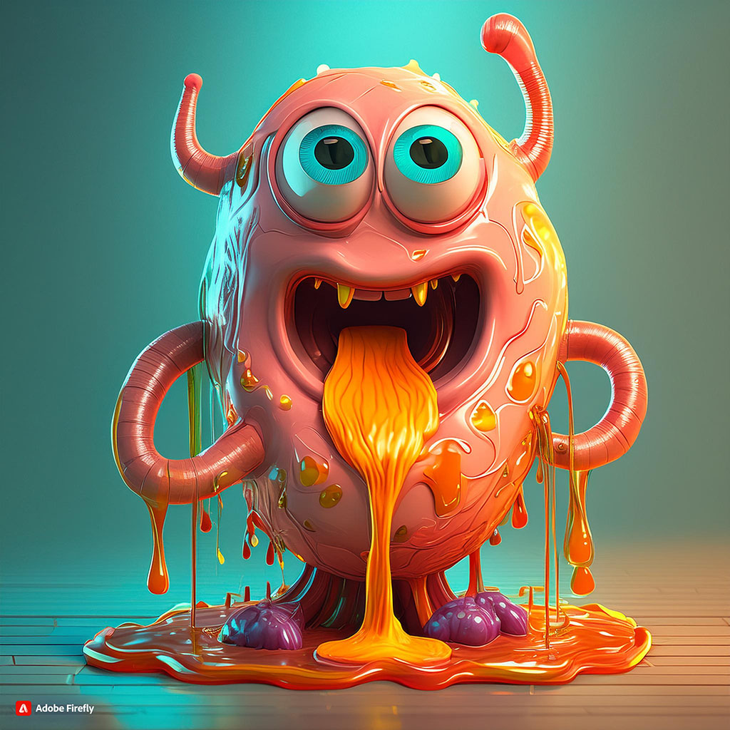 Which Oil Should I Use? 6 Firefly cartoon monster that looks like a stomach dripping in acid 2742