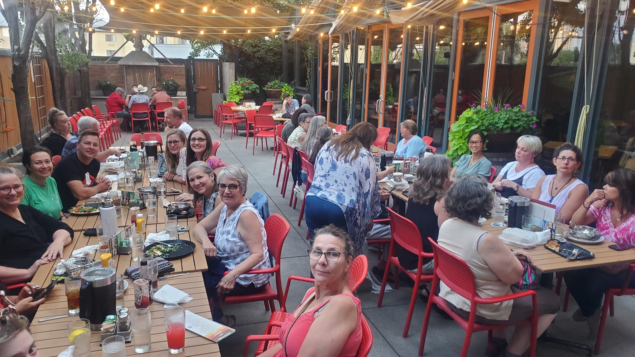 Relationship and Connection 9 CARE Instructors gathered for dinner and to relax in Salt Lake City