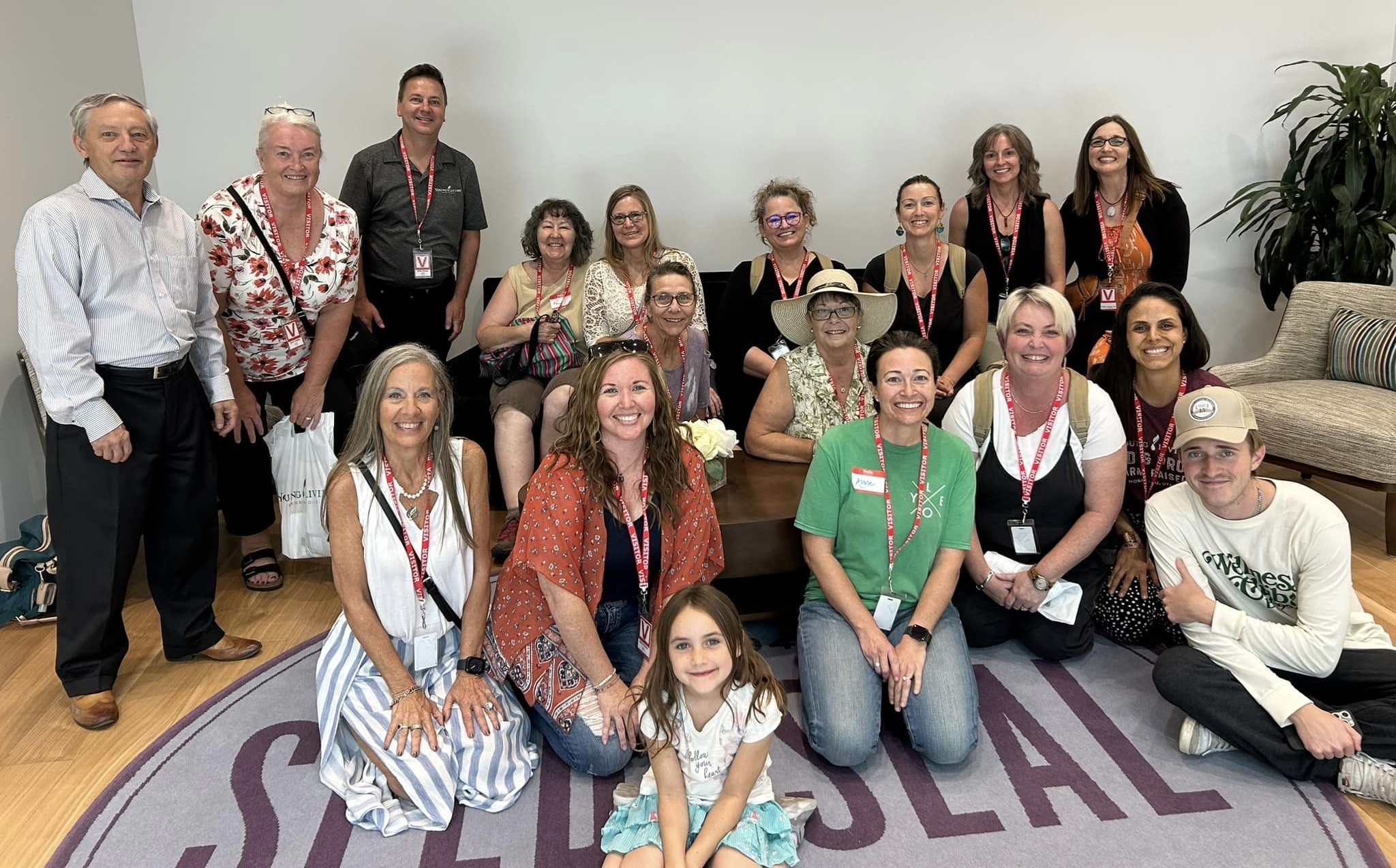 Relationship and Connection 5 CARE Instructors spent time with Dale Billeter (far left) and Josef Young (bottom right)